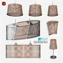 Светильники Eglo коллекция Sendero - Подвесной - 3D модель