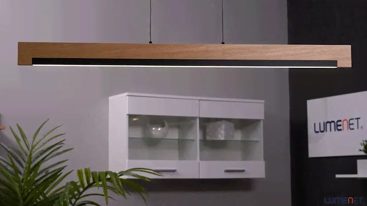 Eglo Camacho pendant wooden LED lamp