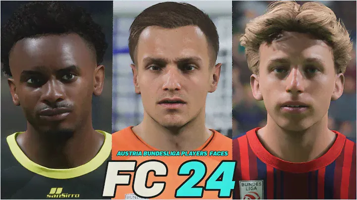 FC 24 | ALL AUSTRIA BUNDESLIGA PLAYERS REAL FACES